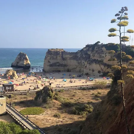 Appartement Charming With Balcony In Portimao, 55 Sqm, Pool View